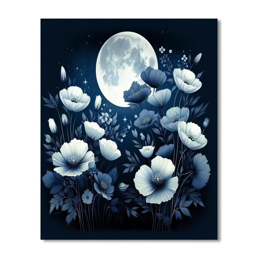 Mystical Night Bloom Paint By Number