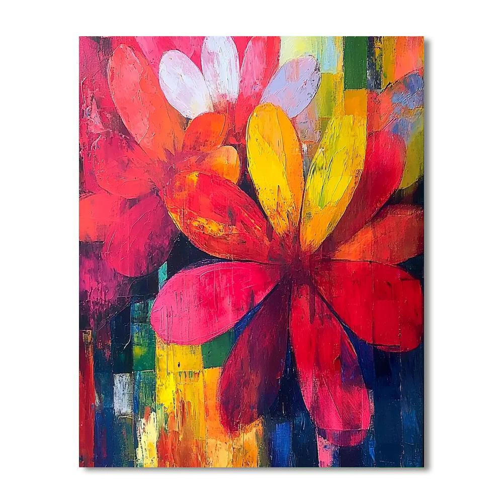 Frida Kahlo Inspired Resilient Spirits  Painting By Numbers Kit