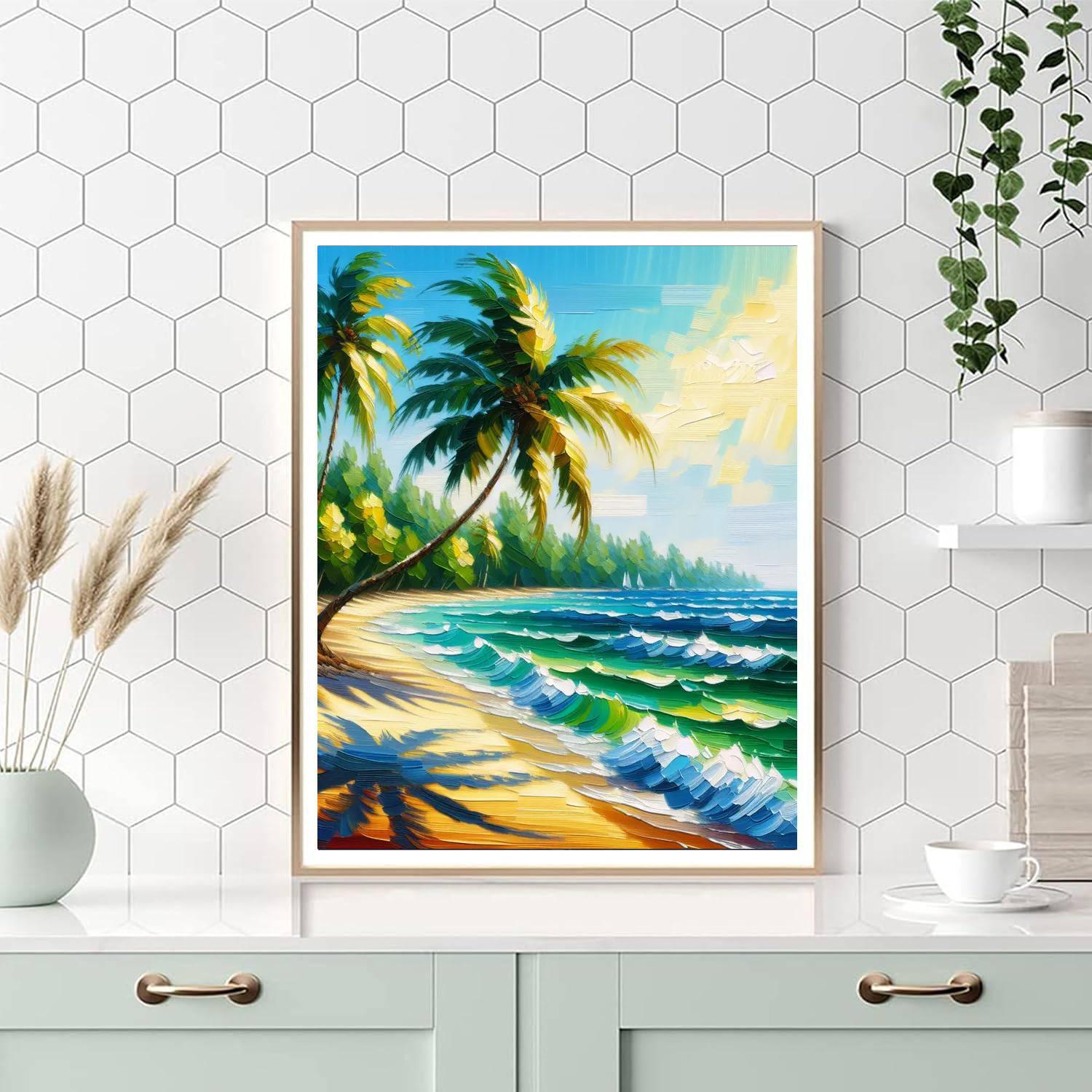 Lush Tropical Retreat Paint By Color