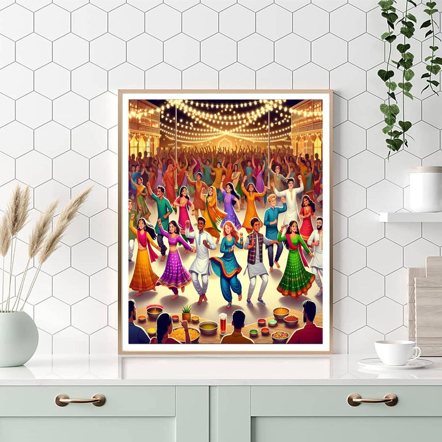 Navratri - India Paint By Numbers Art