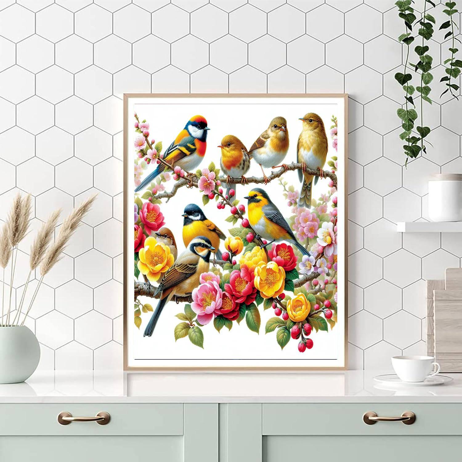 Harmonious Birdsong Painting By Numbers Kit