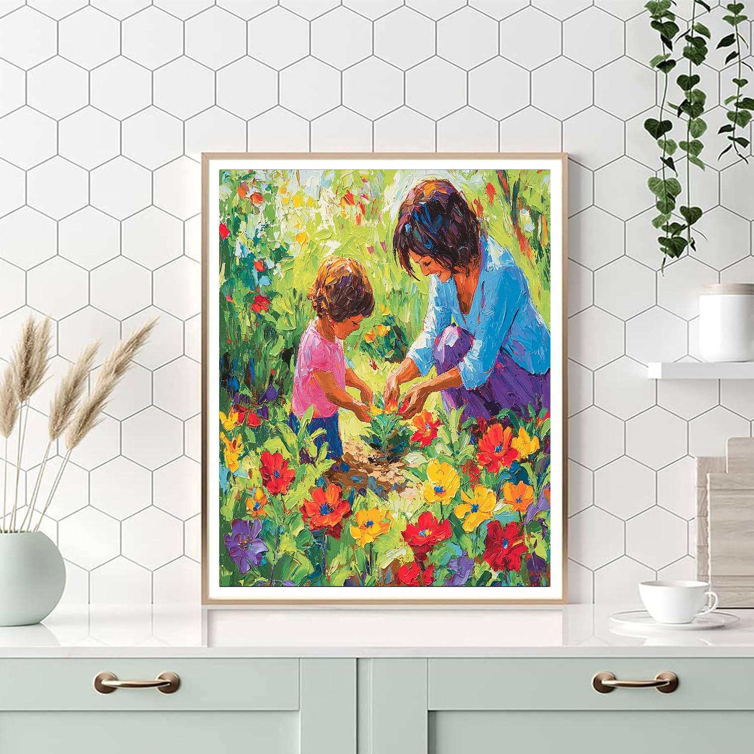 Mommy's Little Gardener Paint By Numbers Kits