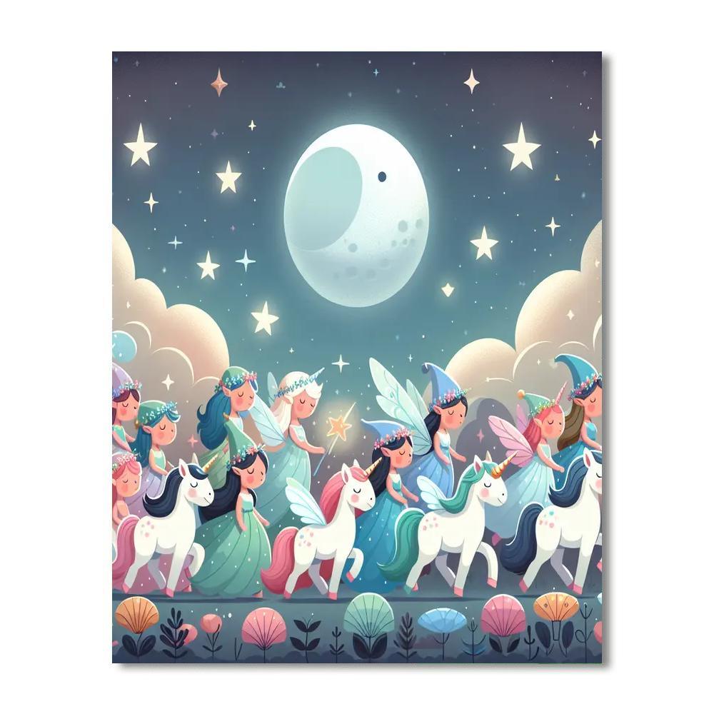 Moonlit Magic Parade Paint By Numbers Kits