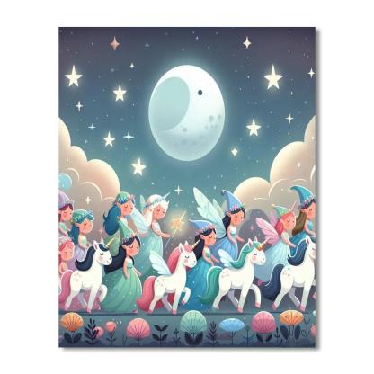 Moonlit Magic Parade Paint By Numbers Kits