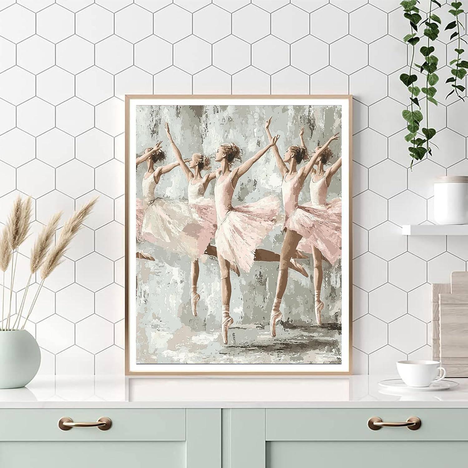 Edgar Degas Inspired Timeless Dancers  Paint By Numbers