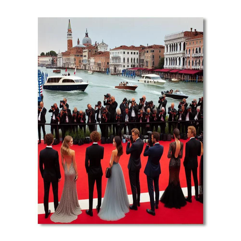 Venice International Film Festival - Venice, Italy Paint By Number