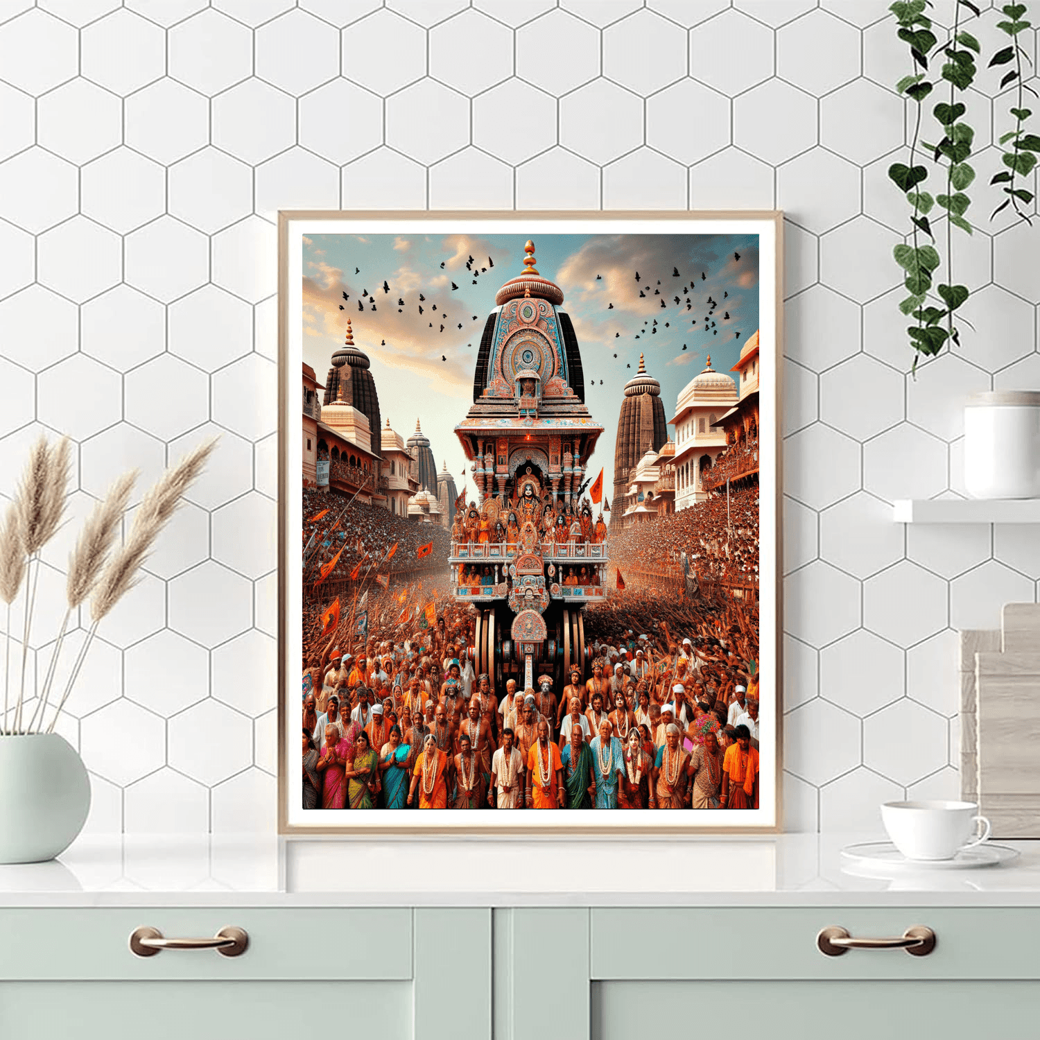 Rath Yatra - India Paint By Number