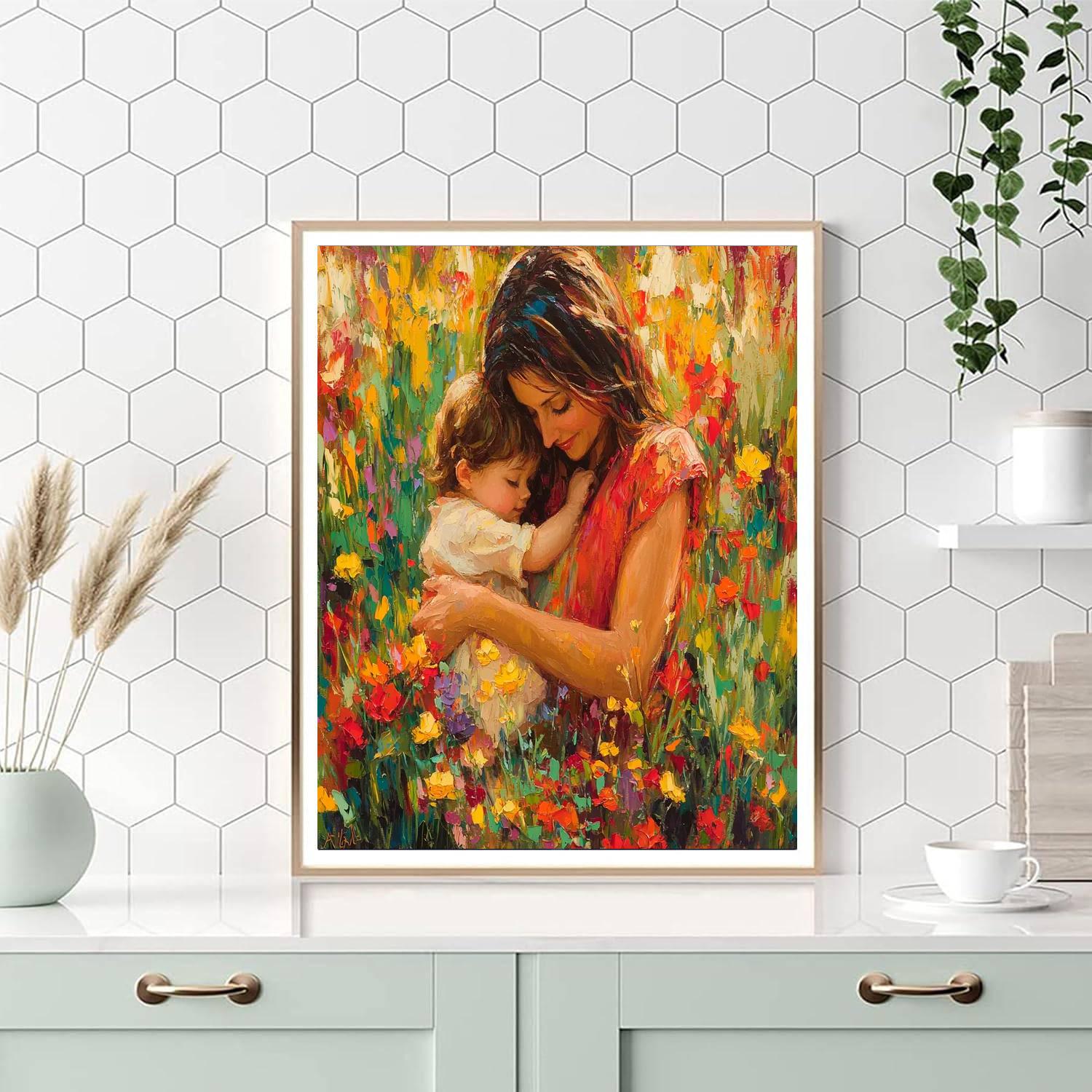 Mother's Garden Of Hugs Paint By Numbers