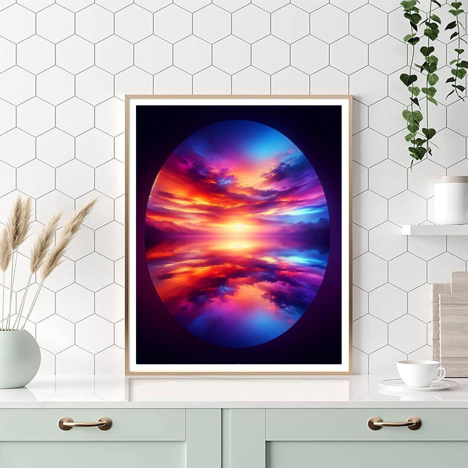 Ethereal Sunset Dreams Paint By Numbers Kits