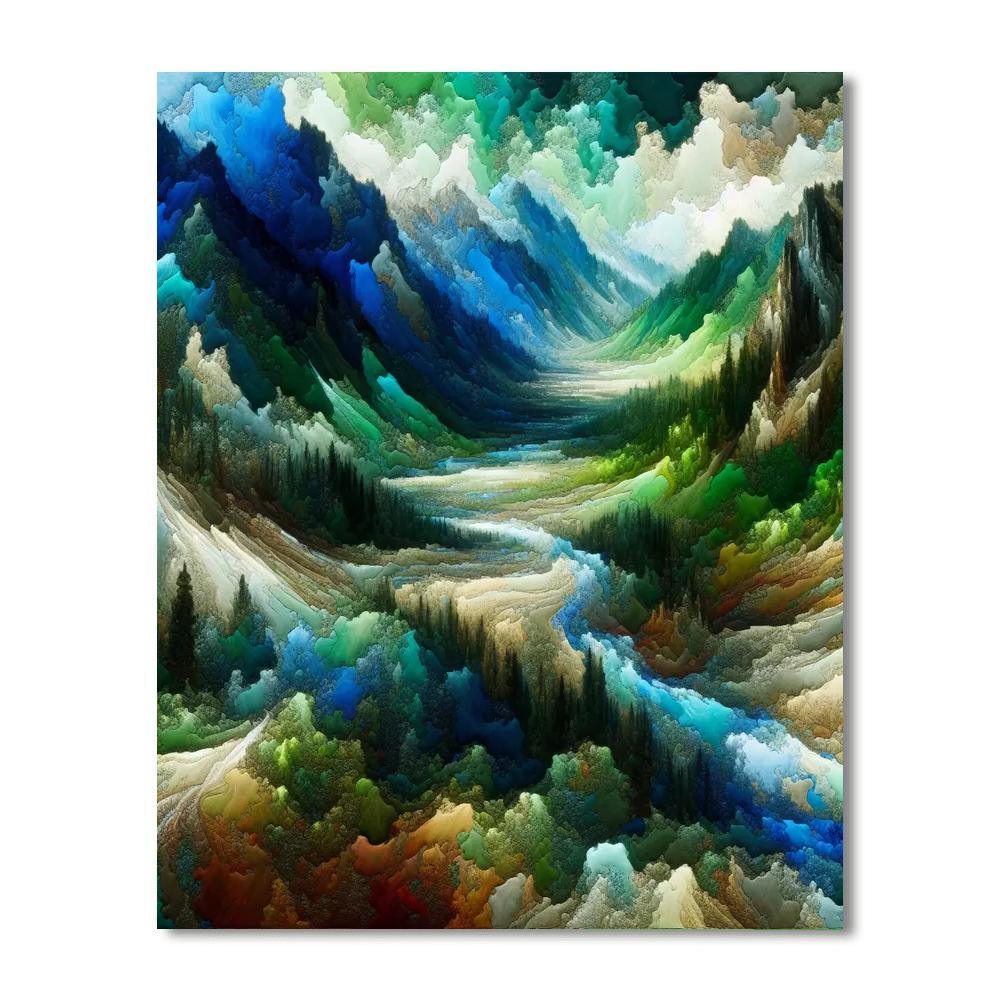 National Park Escape Paint By Numbers