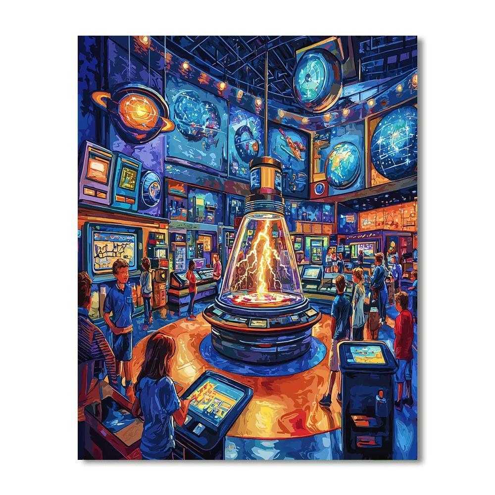 Scienceworks Museum - Melbourne Paint By Numbers