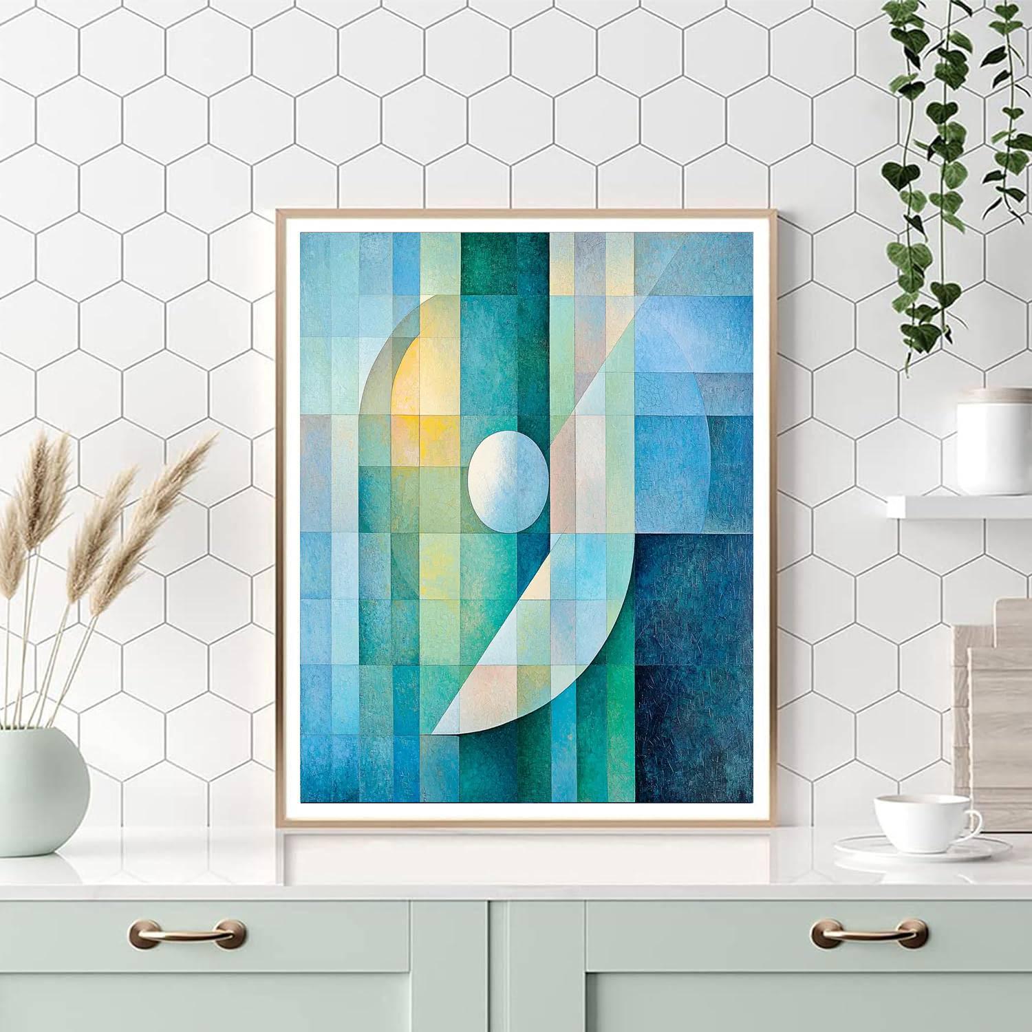 Kazimir Malevich Inspired Emotional Gradients  Numbered Painting Kits