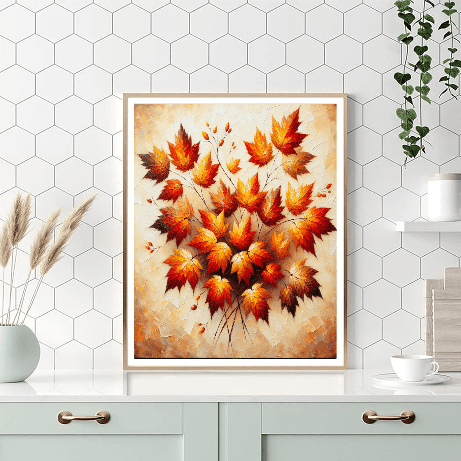 Artful Autumn Leaves Paint By Color