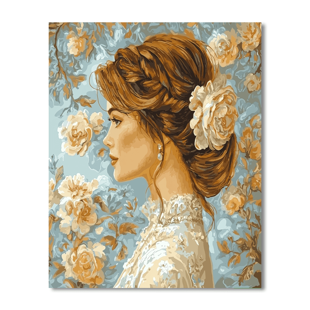 John Singer Sargent Inspired Vintage Allure  Paint By Numbers