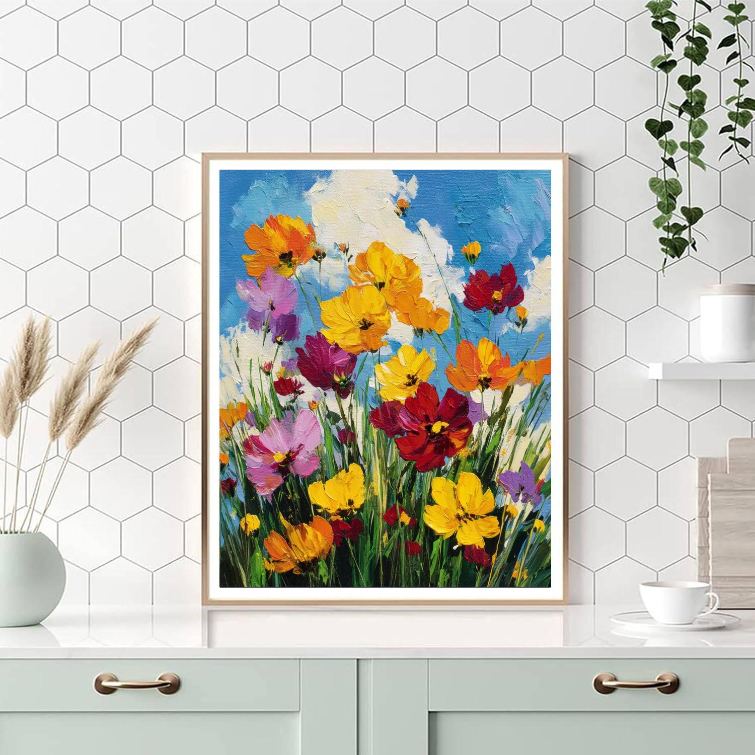 Mom's Heart Is A Garden Paint By Numbers Kits