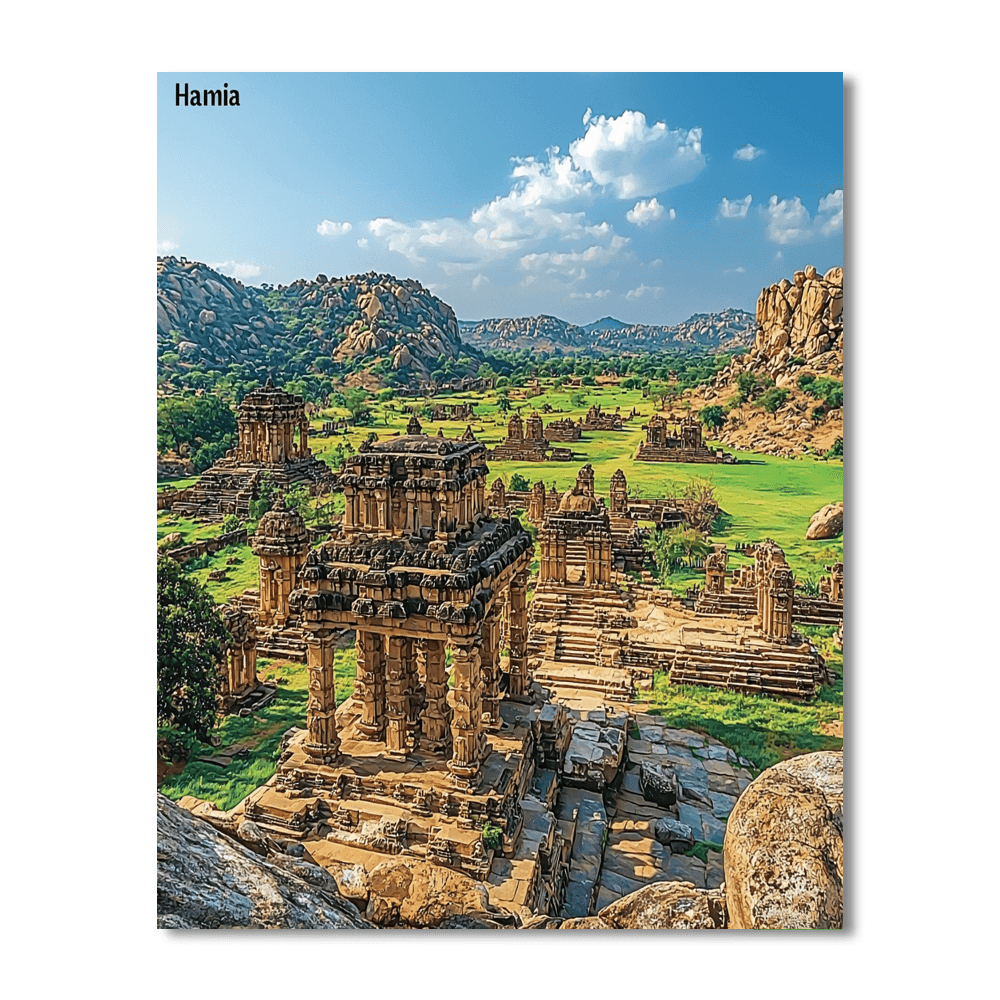 Hampi DIY Paint By Numbers