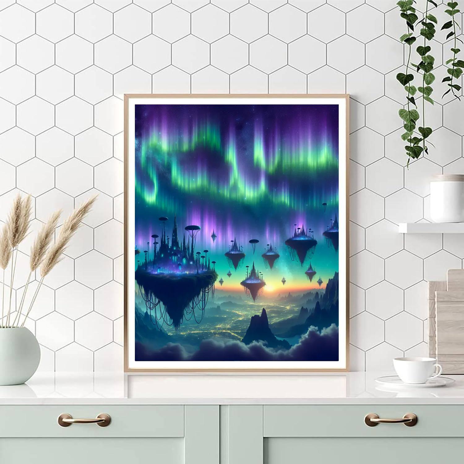 Enigmatic Fantasy Realm Paint By Color