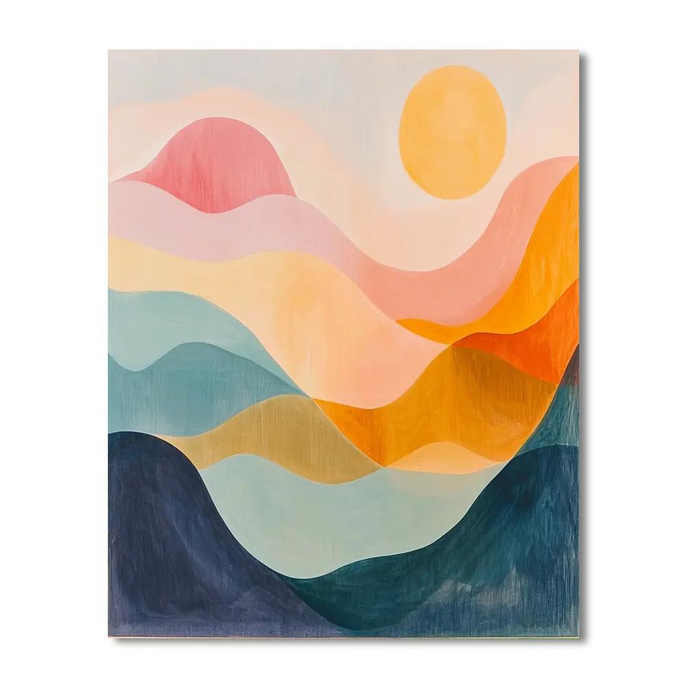 Paul Klee Inspired Dreamy Illusions  Painting Number Kit