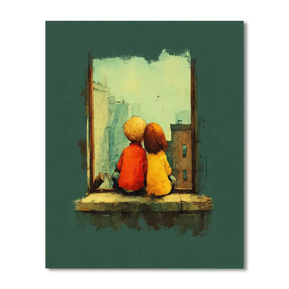 Mommy's Little Dreamer DIY Paint By Numbers