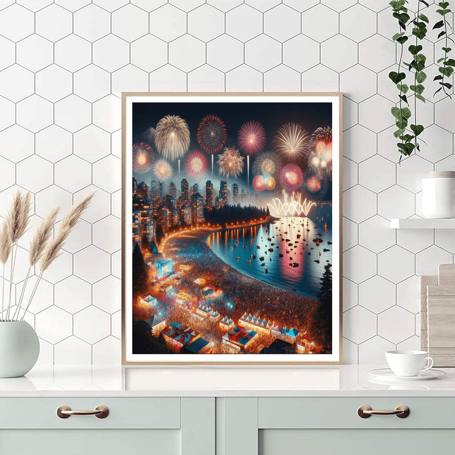 Celebration Of Light - Canada DIY Paint By Numbers