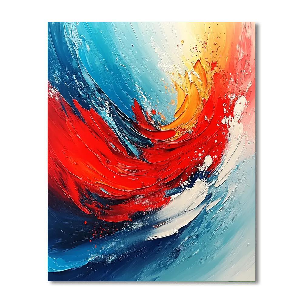 Mark Rothko Inspired Unity In Chaos  Painting By Numbers Kit