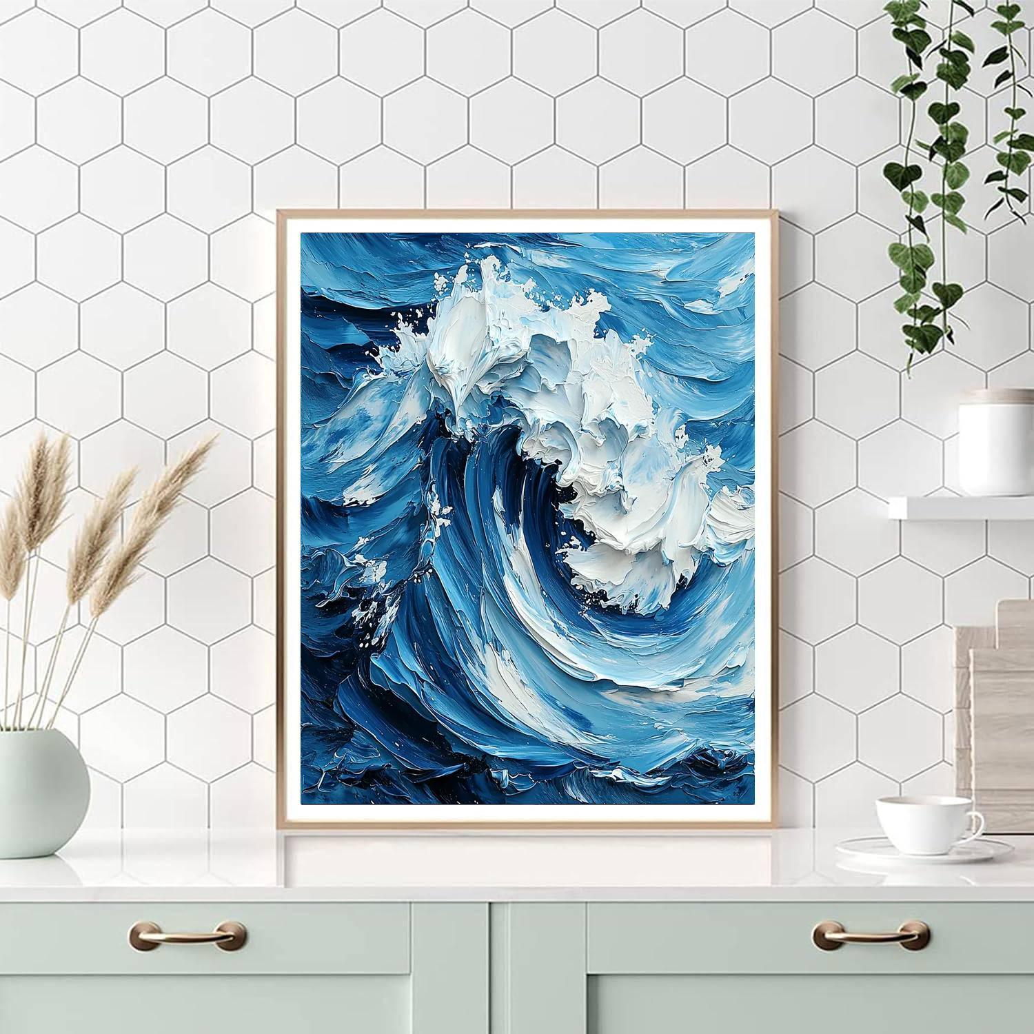 Michelangelo Inspired Majestic Harmony  Painting Number Kit