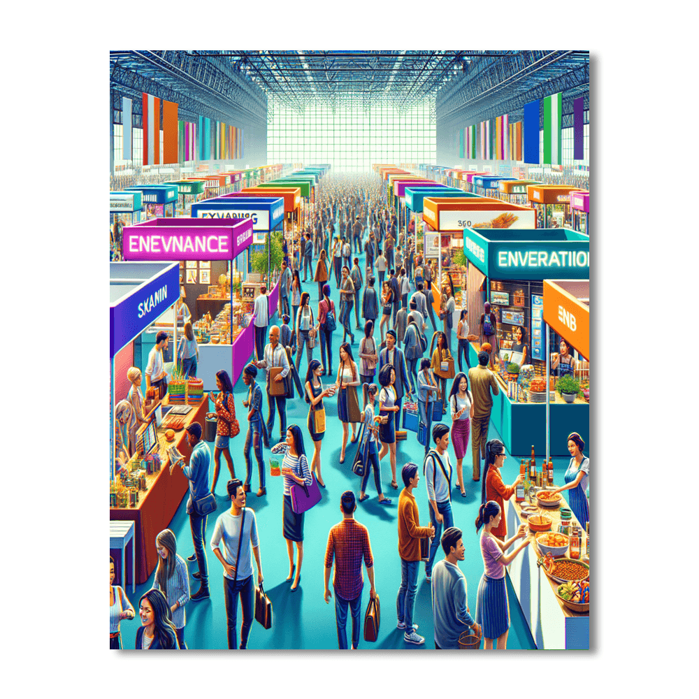 Nairobi International Trade Fair Paint By Numbers Kits