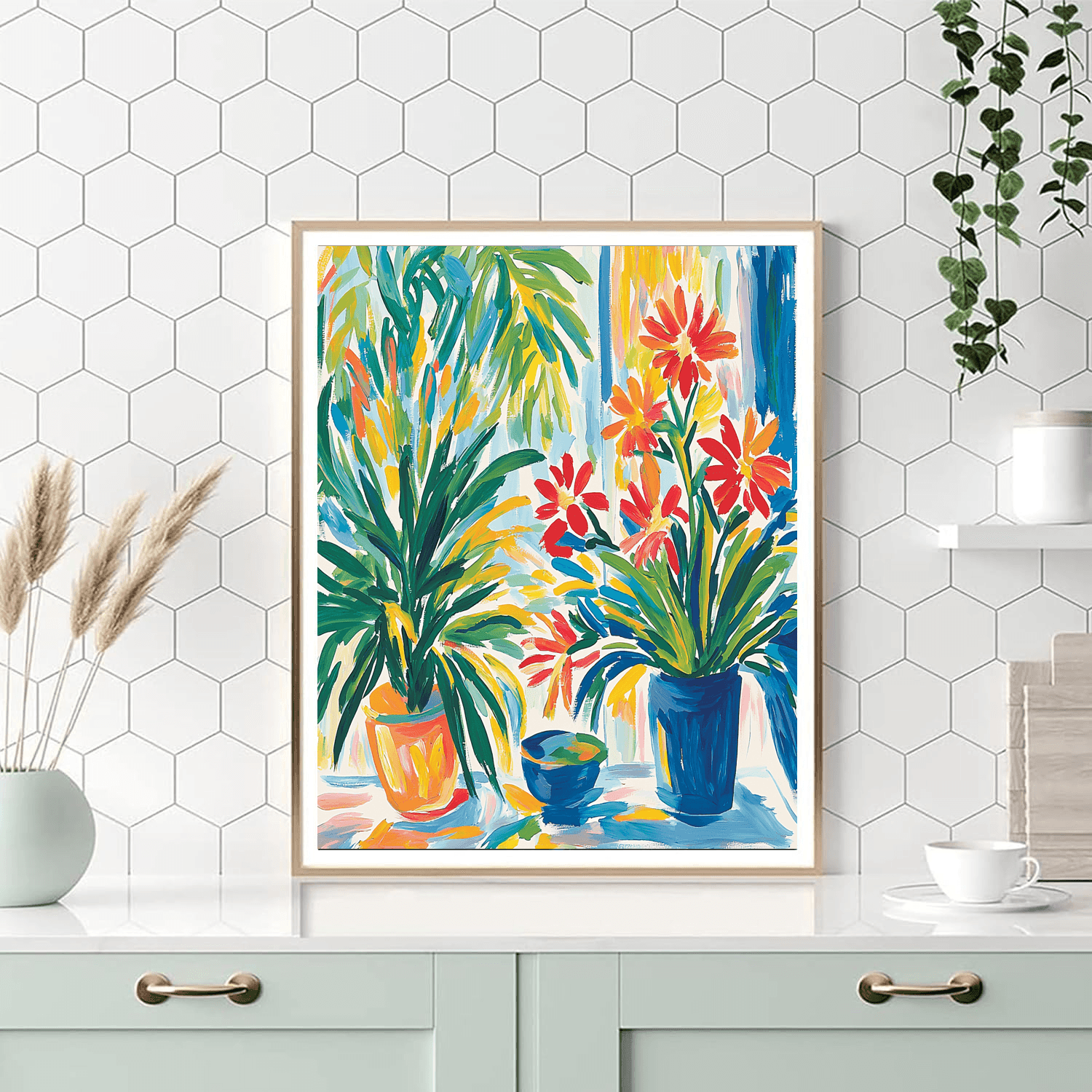 Henri Matisse Inspired A Symphony Of Colors  Paint By Numbers Art