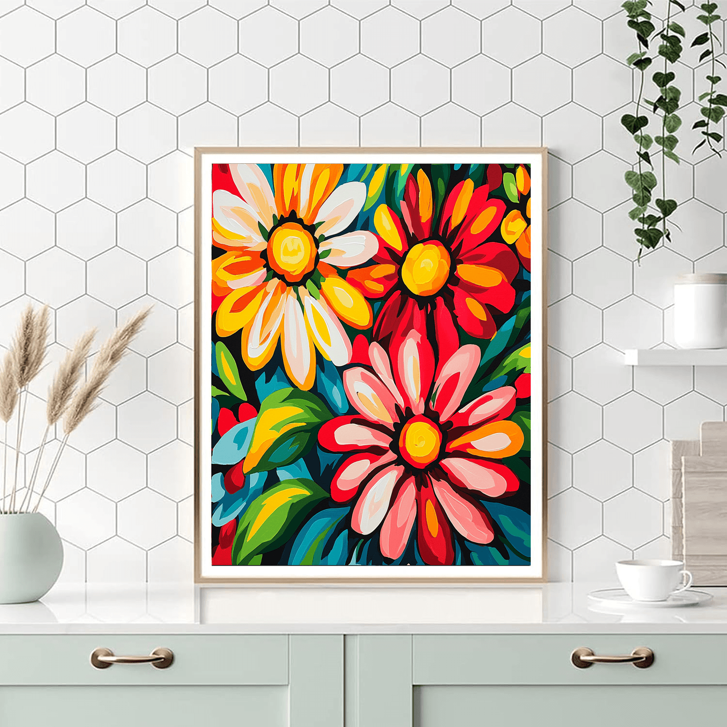 Henri Matisse Inspired Harmonious Nature  Paint By Numbers Art