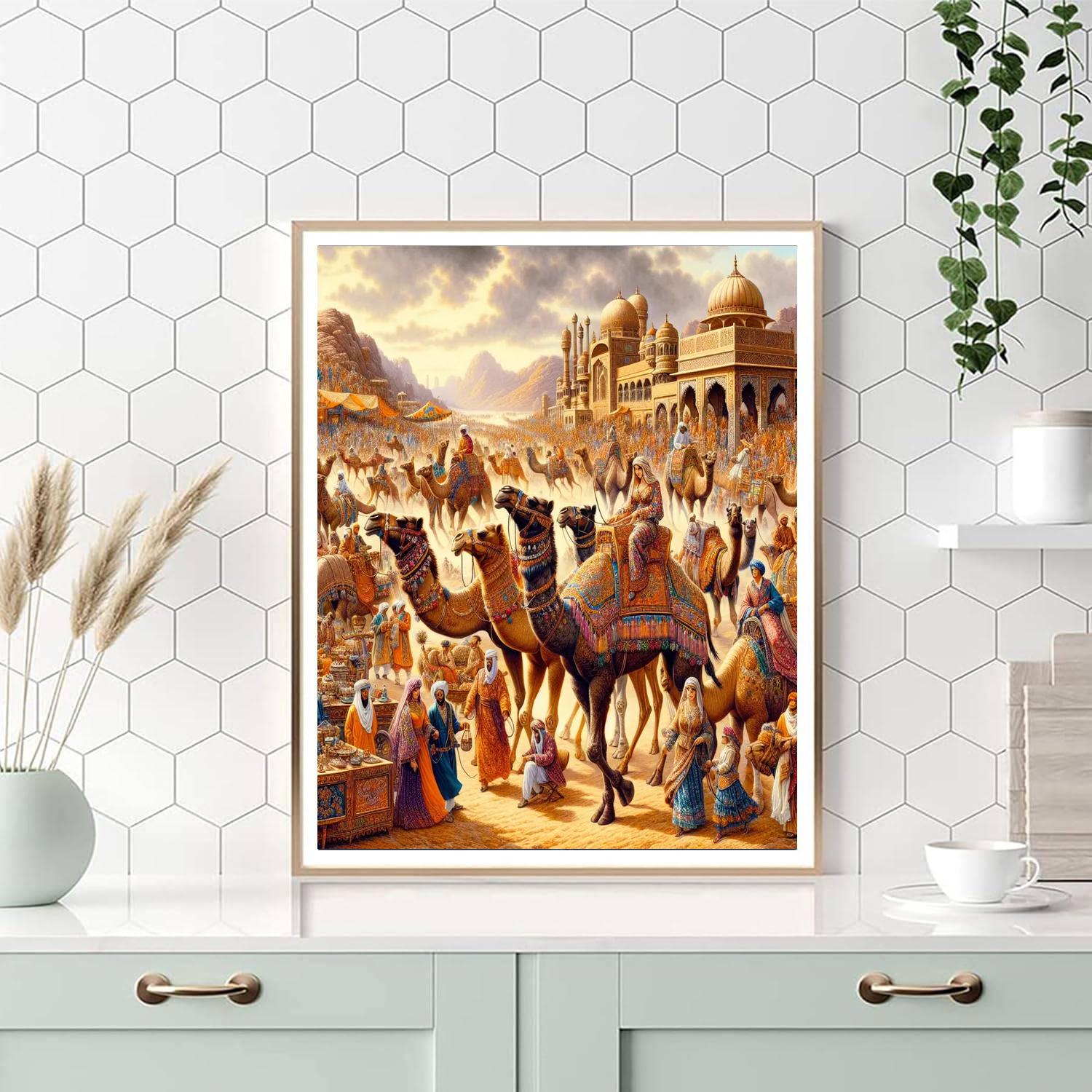 Camel Festival - India Paint By Numbers