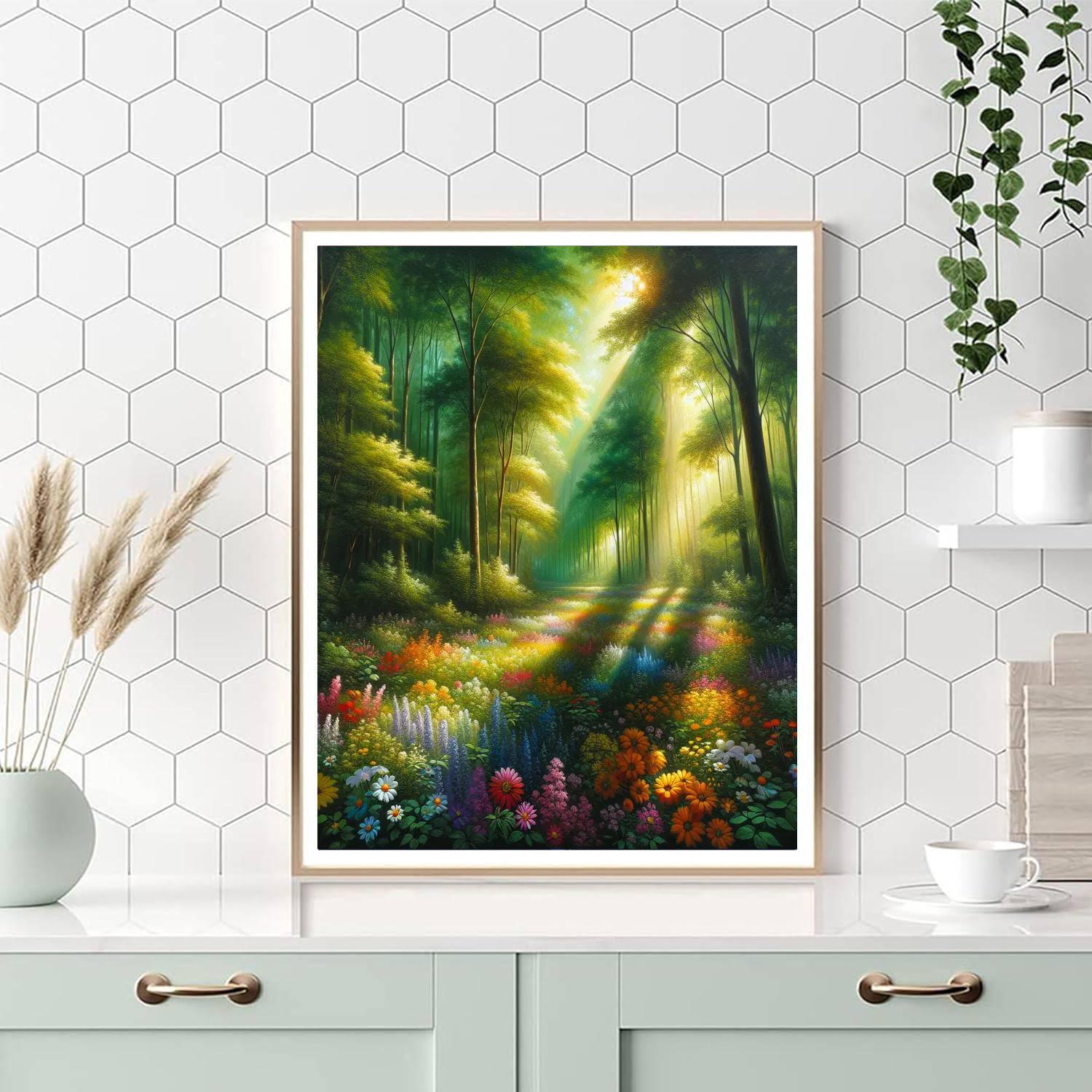 Enchanting Forest Escape Paint By Numbers Kits