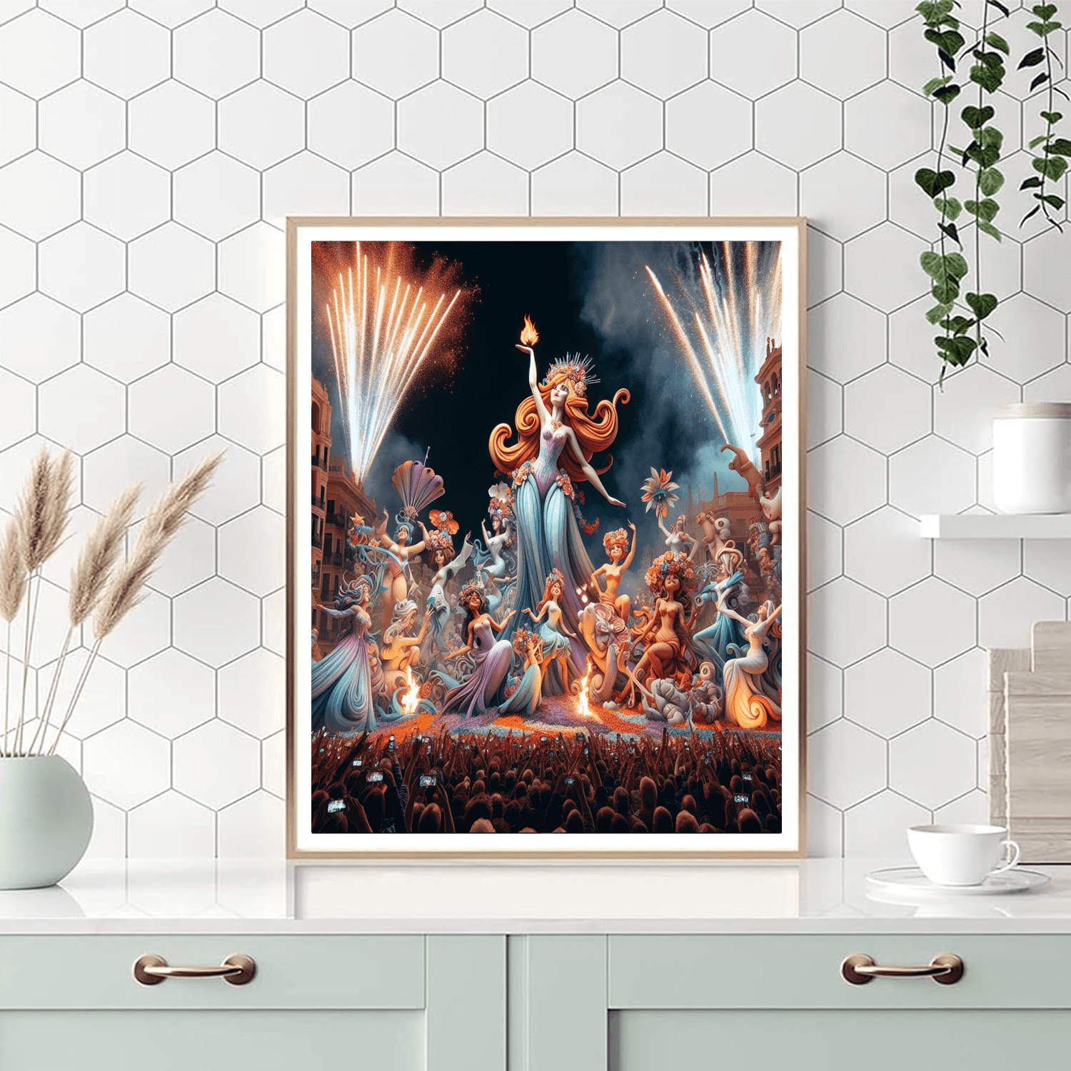 Fallas Festival Paint By Numbers Kits