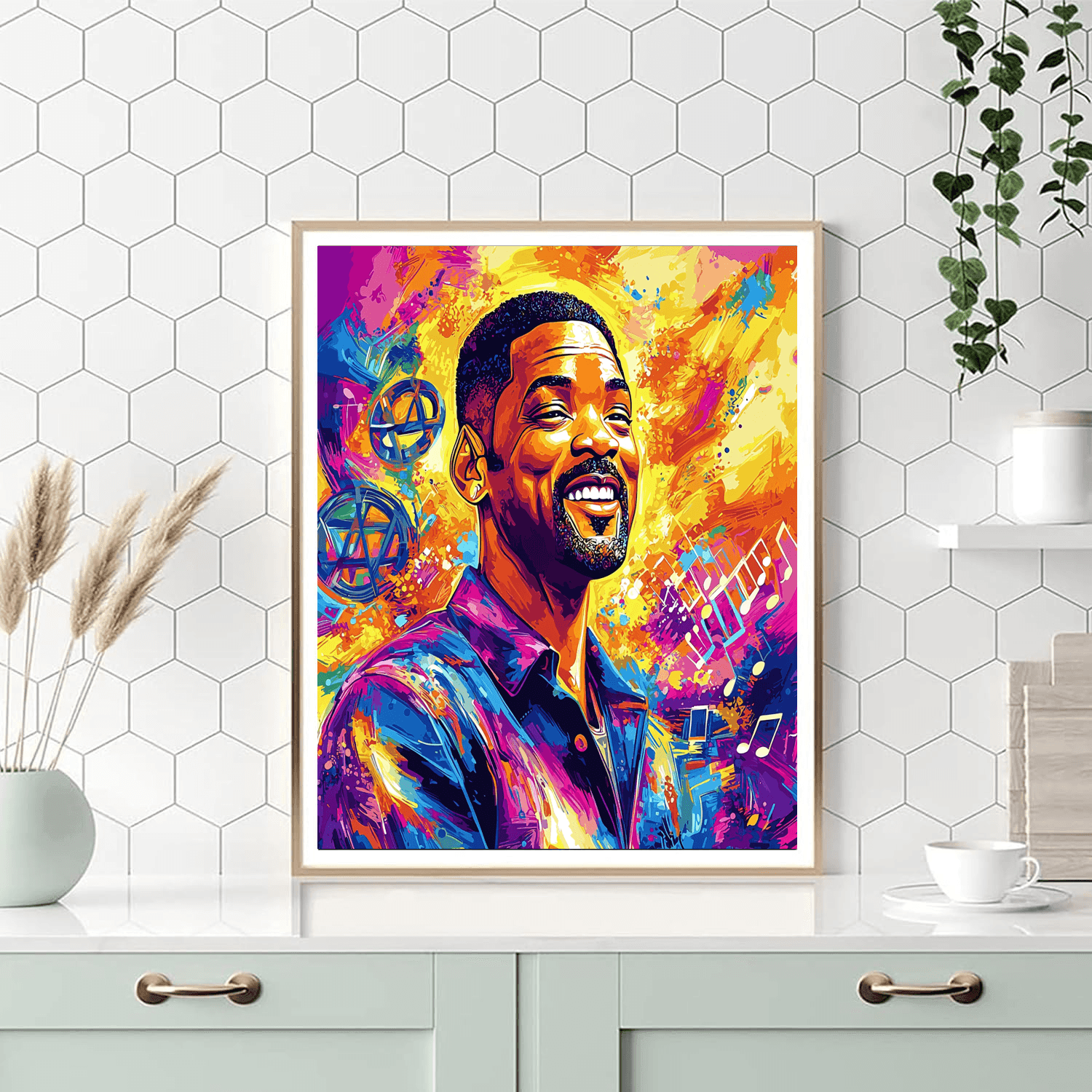 Will Smith: Unleashing The Fresh Prince Of Fame Paint By Numbers Kits