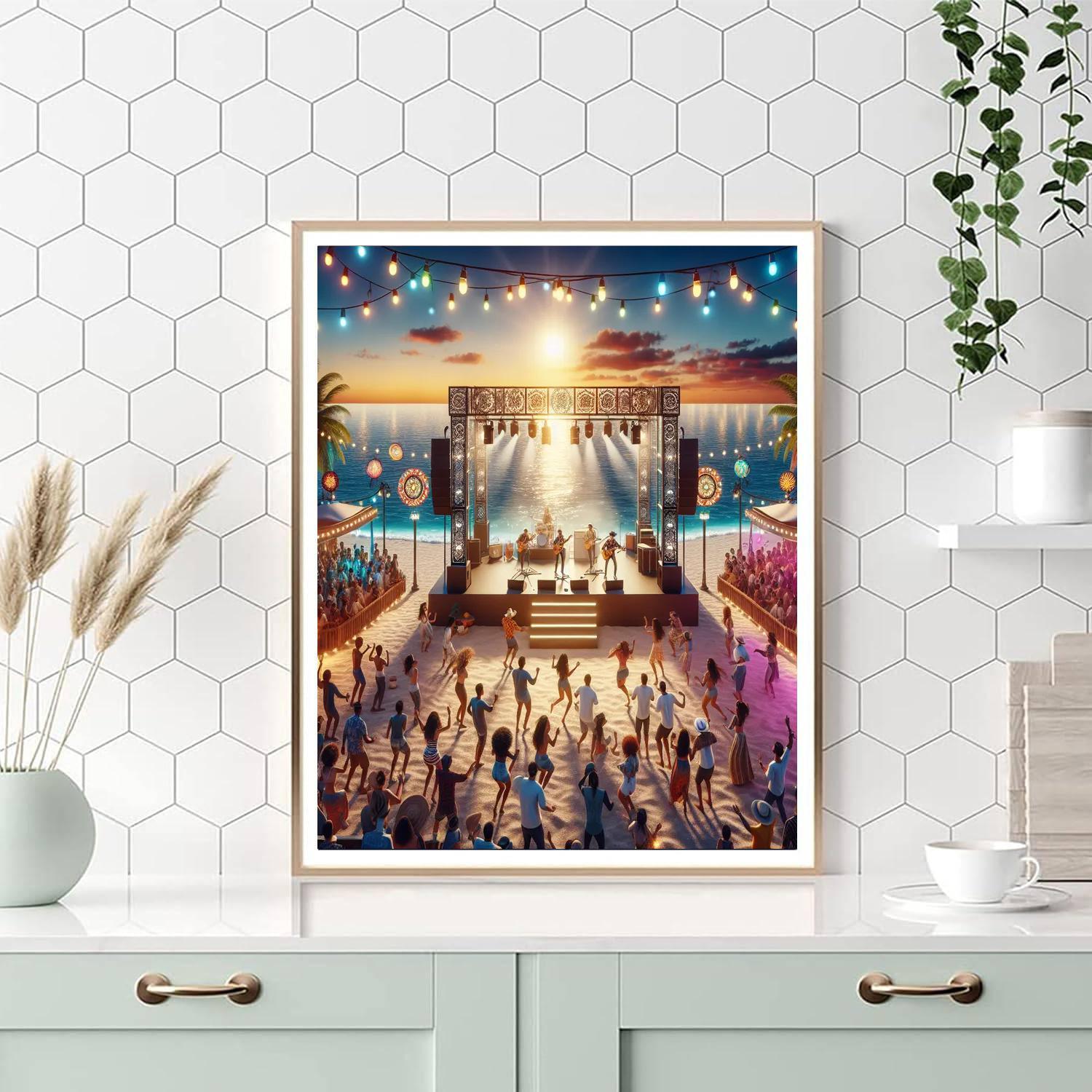 Sandance Music Festival - Uae Painting Number Kit