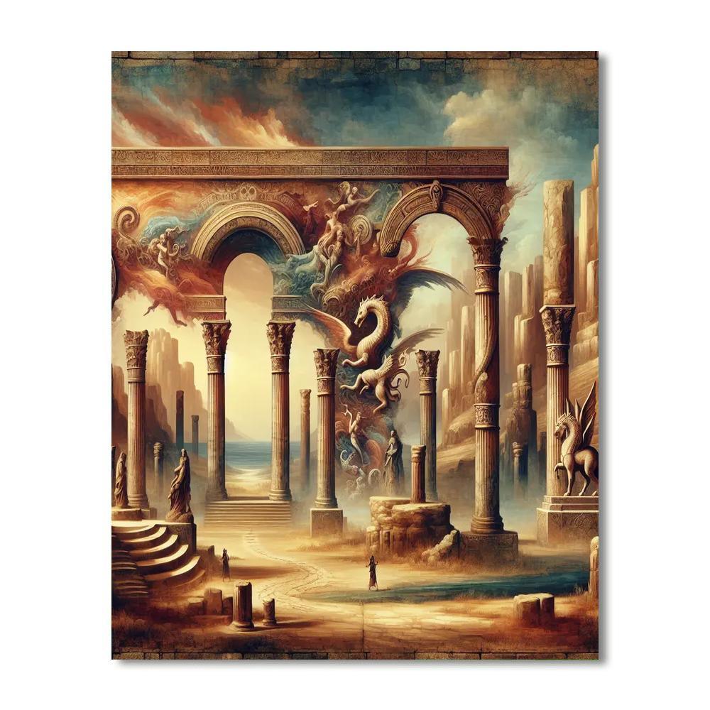 Timeless Ancient Wonders Paint By Number