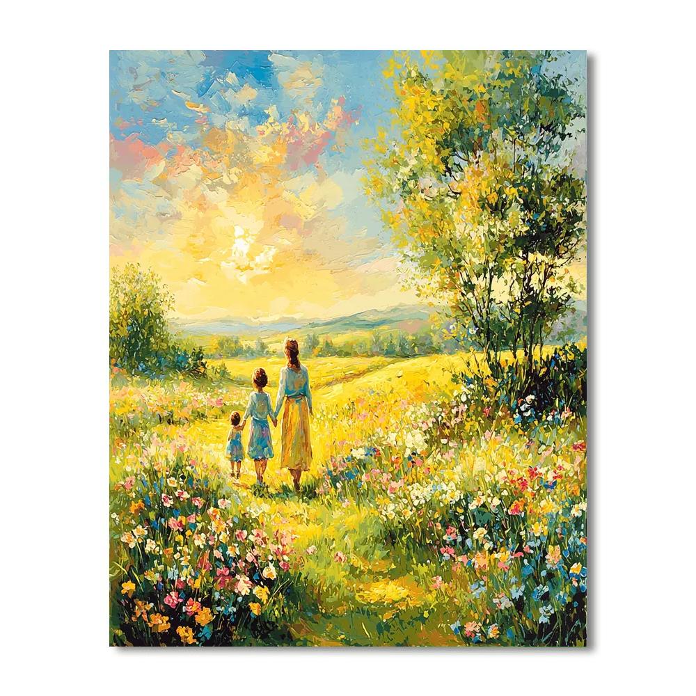 Hand In Hand Forever Numbered Painting Kits