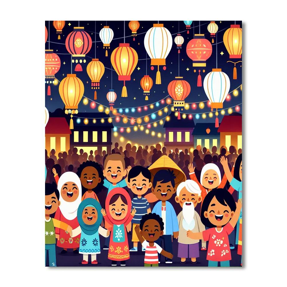 Festival Of Light Delight Paint By Color