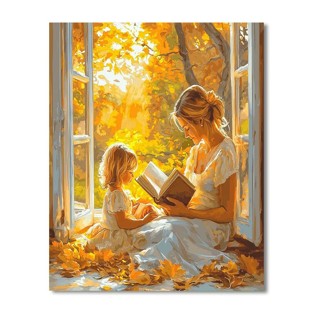 Golden Moments Of Motherhood Paint By Number