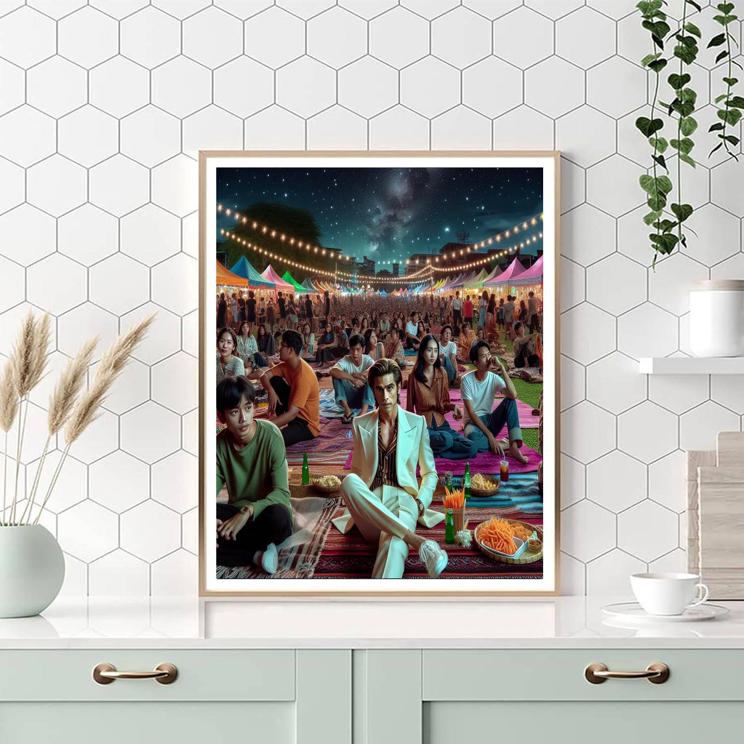 Okinawa International Movie Festival Painting Number Kit