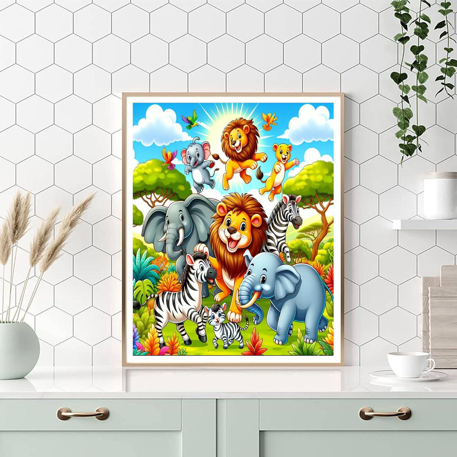 Safari Exploration Paint By Numbers
