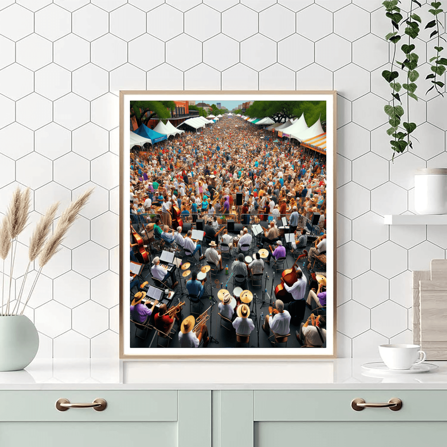 Jazz & Heritage Festival - New Orleans, Usa Painting Number Kit