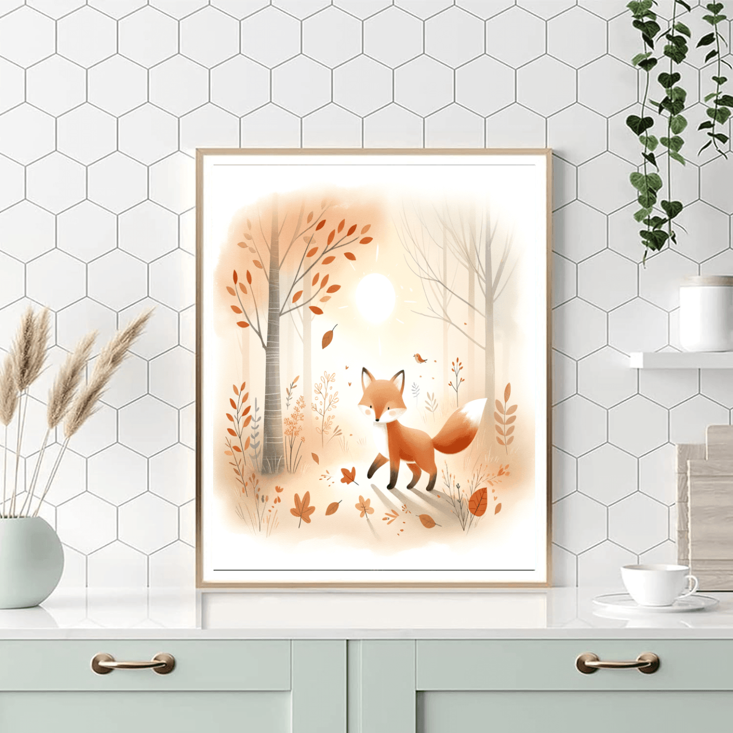 Wandering Wild Fox Paint By Color