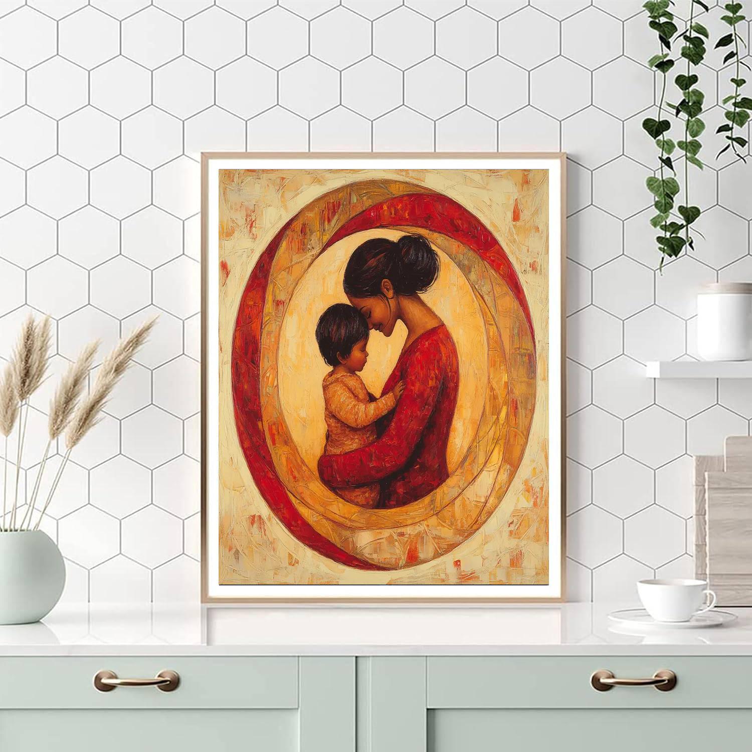 Circle Of Warmth Number Painting