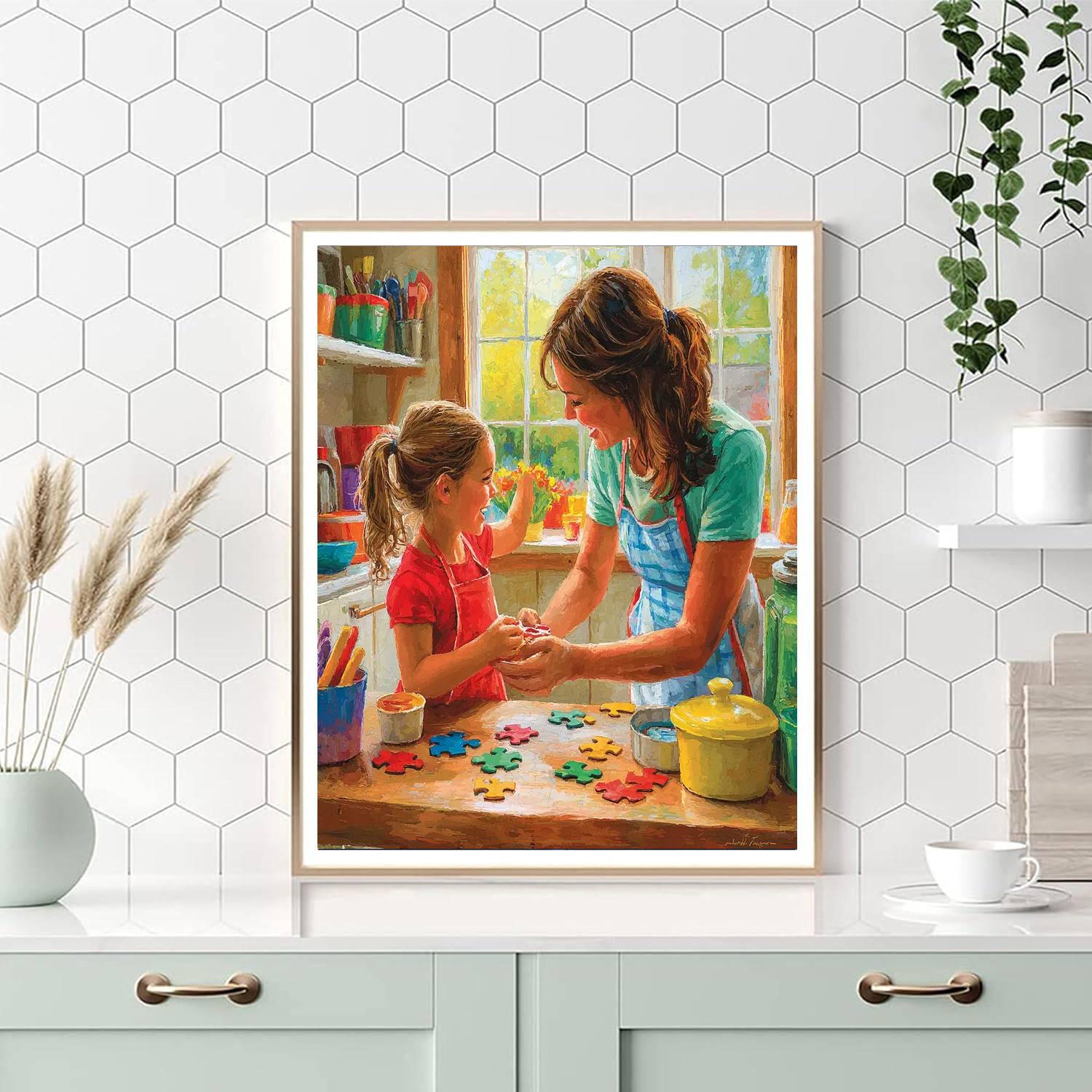 Celebrating Small Moments Number Painting