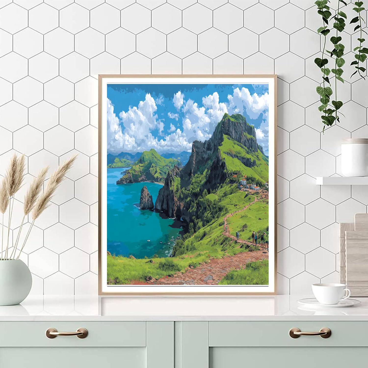 Islands Of Azores DIY Paint By Numbers