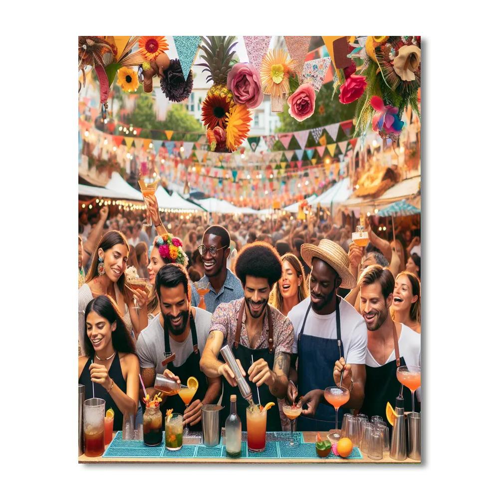 Harvey's Wallbangers Festival Paint By Numbers