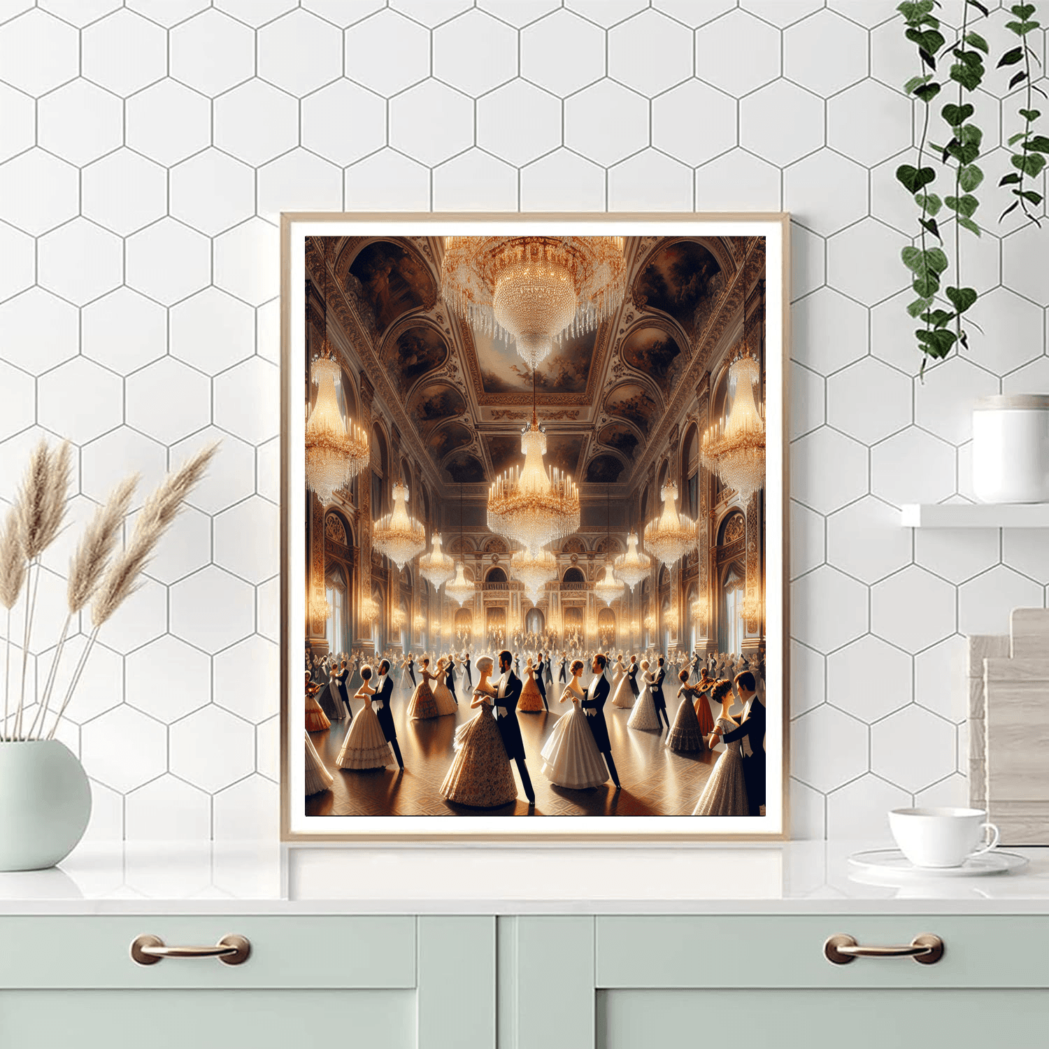 Wiener Opernball - Austria Number Painting