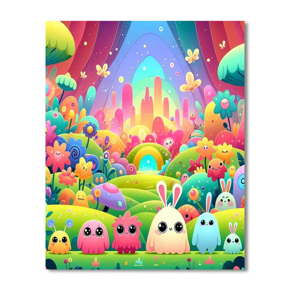 Magic Meadow Mystery Paint By Number