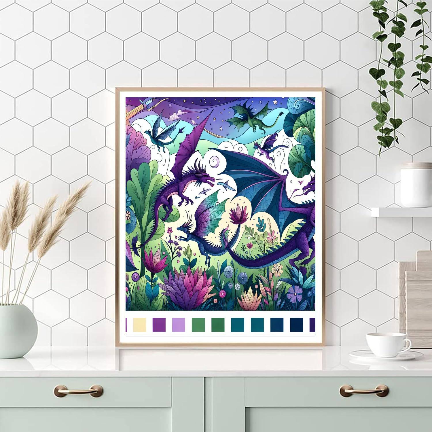 Whimsical Wonder Paint By Number