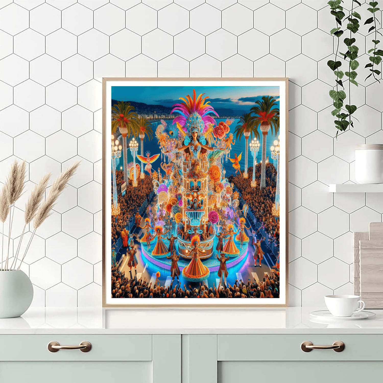 Carnaval De Nice - France Numbered Painting Kits